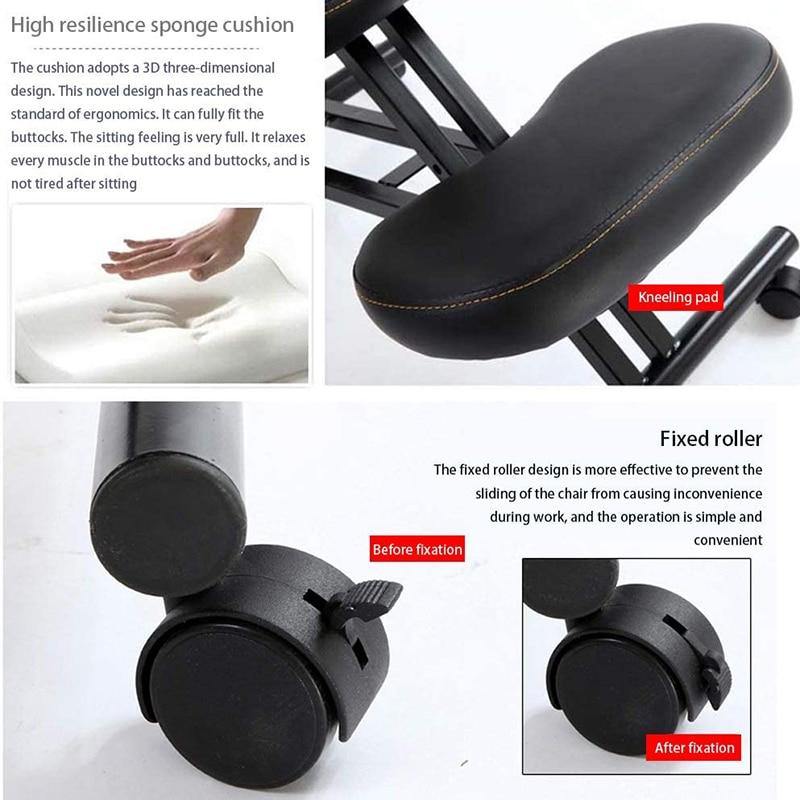Ergonomic Height Adjustable Knee Support Chair - Image 10