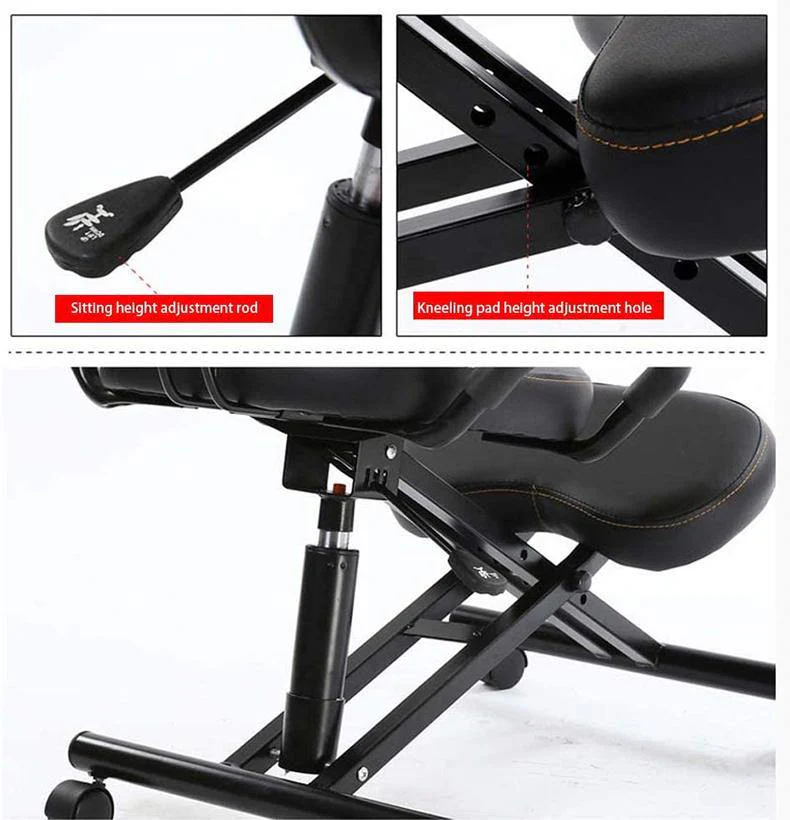 Ergonomic Height Adjustable Knee Support Chair - Image 5