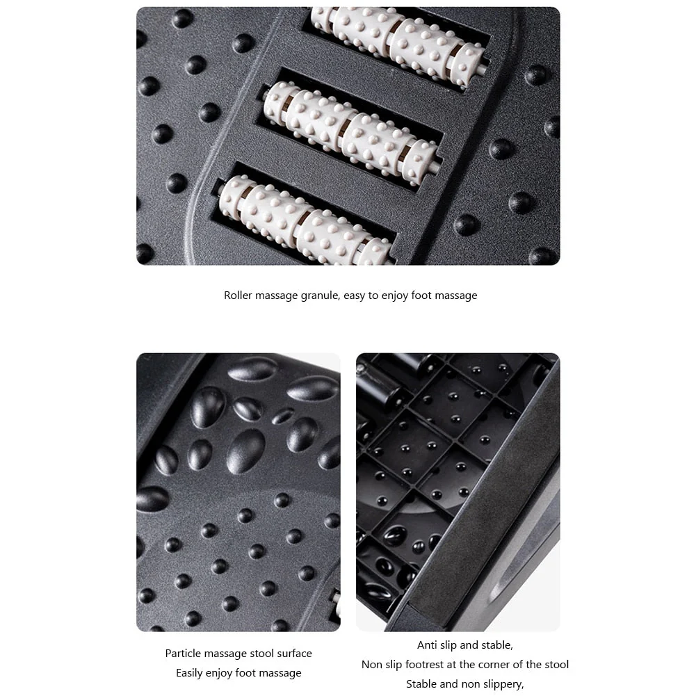Ergonomic Home Office Foot Rest Massager - Image 7