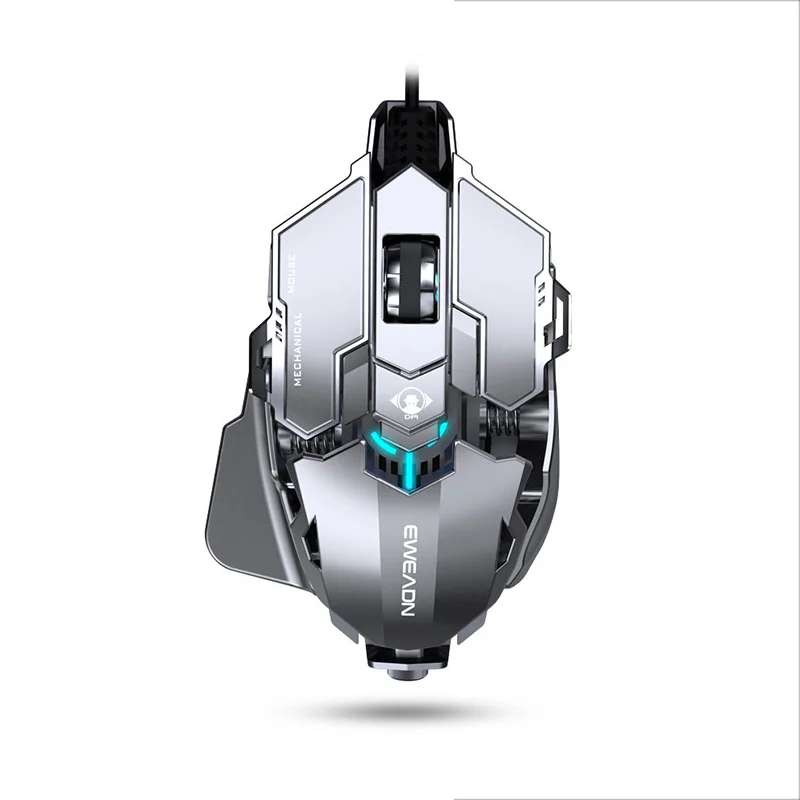 Ergonomic RGB Mechanical Metal Wired Gaming Mouse - Image 7