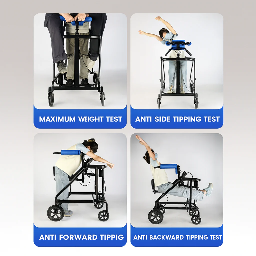 Ergonomic Walking Rehabilitation Stand Assist Trainer Walker - Image 4