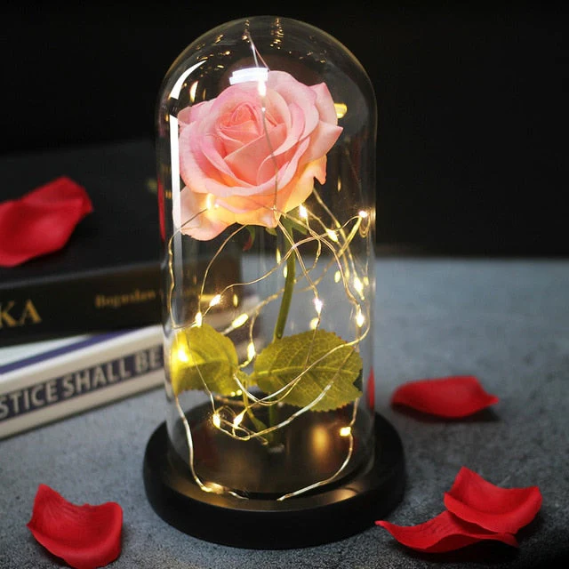 Eternal Artificial Rose Glass Dome - Image 27