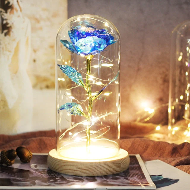 Eternal Artificial Rose Glass Dome - Image 32