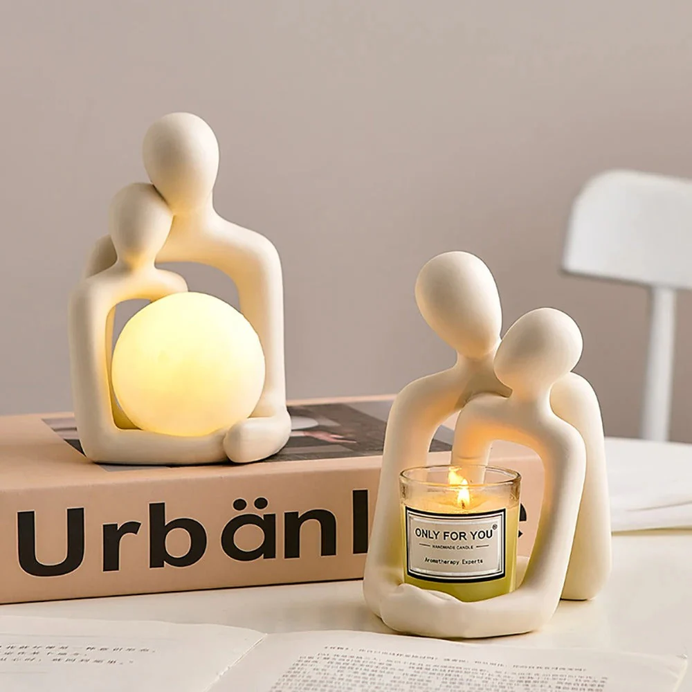 Eternal Bond Love Couple Night Decor Lamp - Image 4