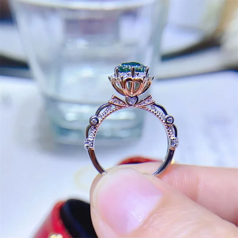 Eternal Rose Moissanite Women Ring - Image 3
