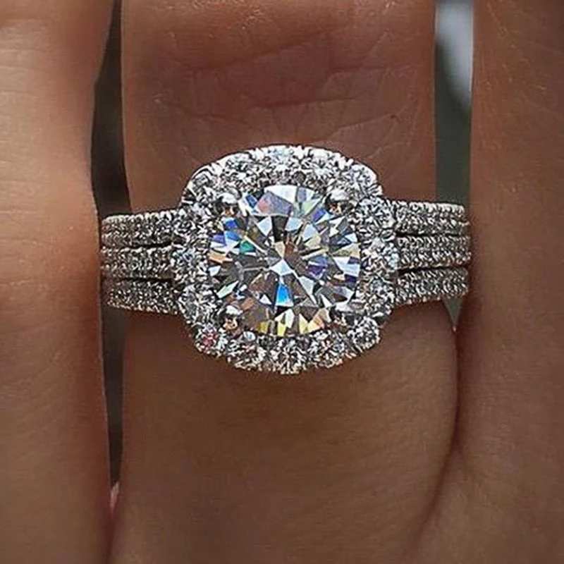 Eternal Sparkle Romance Sophisticated Ring - Image 4