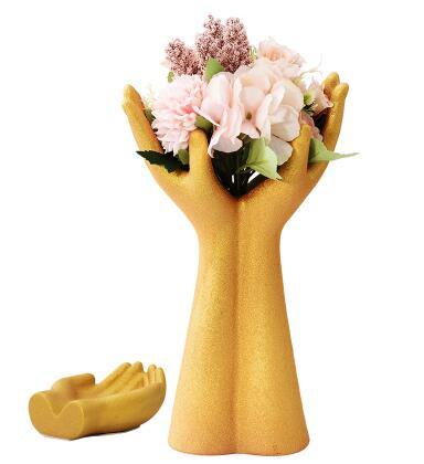 European Hand Model Ceramic Vase Decoration - Image 15