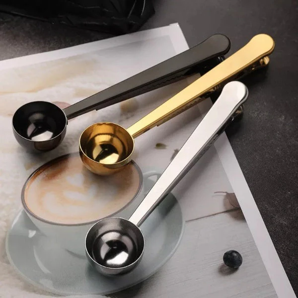 European Style Sealing Clip Measuring Spoon - Image 3