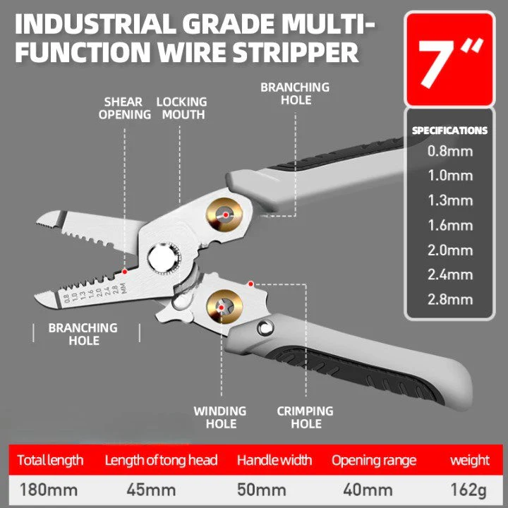 Extreme Cut High-Performance Wire Stripping Plier - Image 3