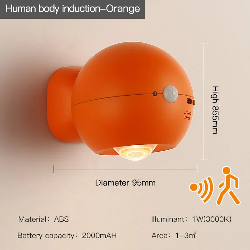 Eye Project Motion Sensor Rechargeable Wall Lamp - Image 9