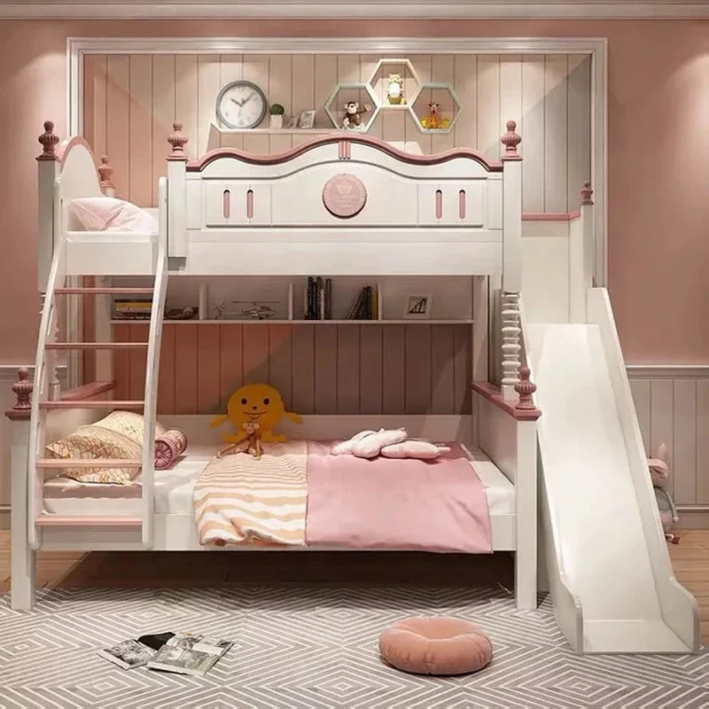 Fairy Tale Princess Castle Kids Bunk Bed - Image 2