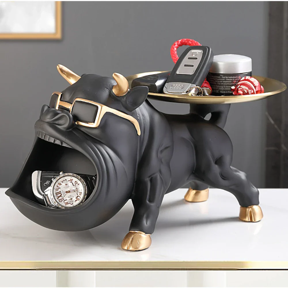 Fancy Bull Decorative Key Holder - Image 3