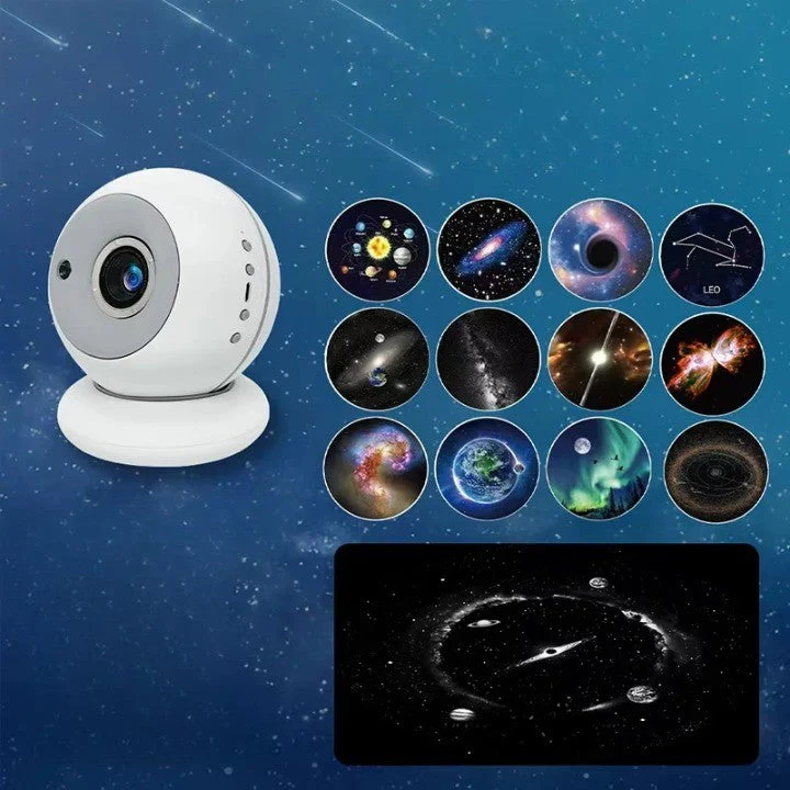 Fantasy Sky Rotating Night Light Projector - Image 2