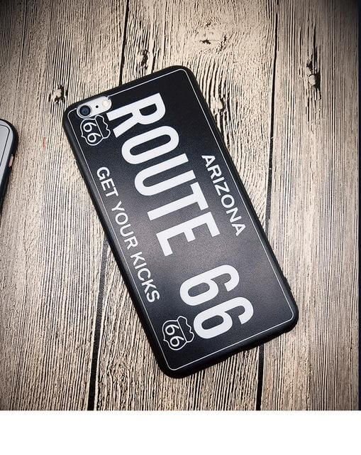Fashion License Plate Pattern Phone case For Iphone Models - Image 5