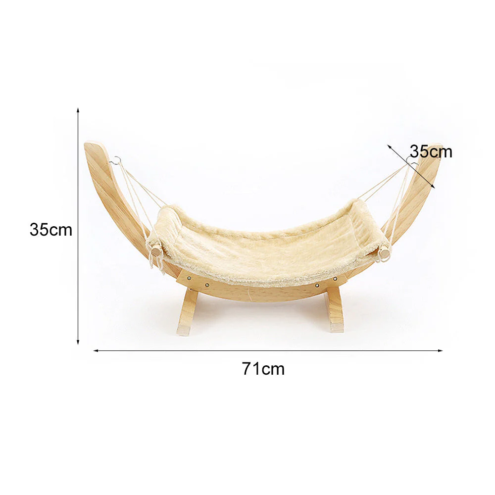 Fashion Wood Cat Hammock - Image 4