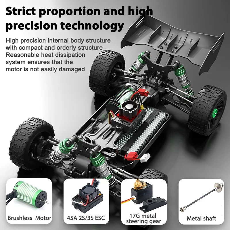 Fast Off-Road Professional RC Drift Car Toy - Image 3