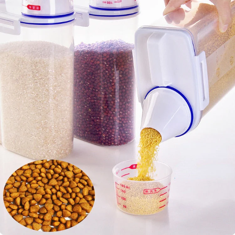 Feed Fresh Pet Food Storage Measuring Container - Image 3