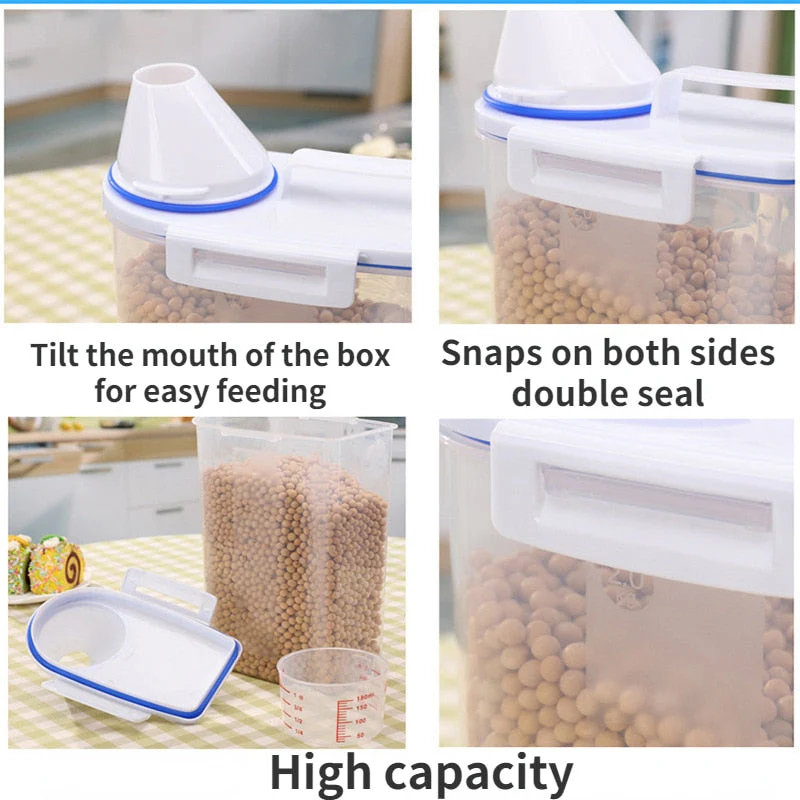 Feed Fresh Pet Food Storage Measuring Container - Image 4