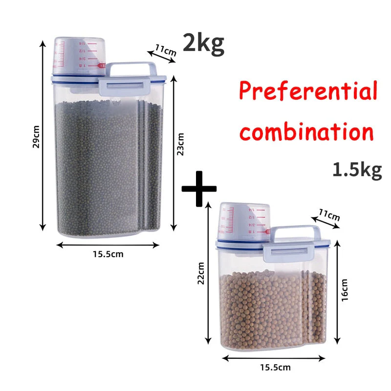 Feed Fresh Pet Food Storage Measuring Container - Image 7