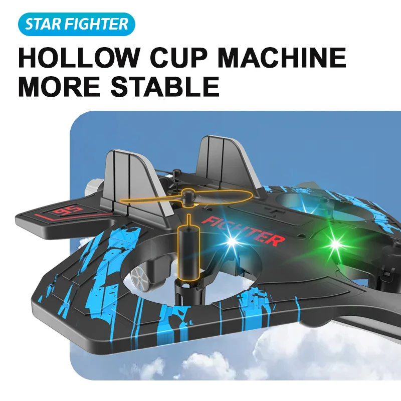 Fighter Stunt Remote Control Foam Jet Plane - Image 4