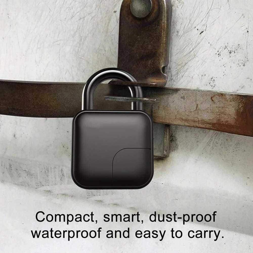 Fingerprint Auto USB Rechargeable Lock - Image 2