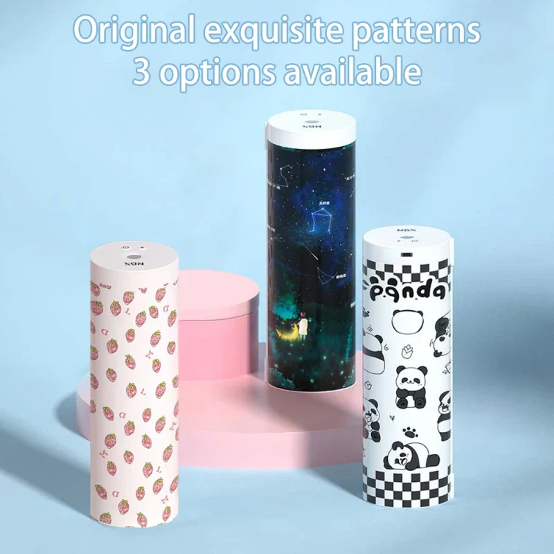 Fingerprint Lock Double Layer Cylindrical Pencil Case - Image 5