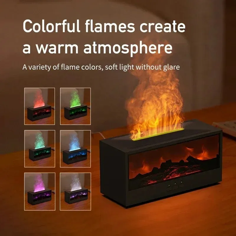 Fireplace Flame Mist Humidifier - Image 2