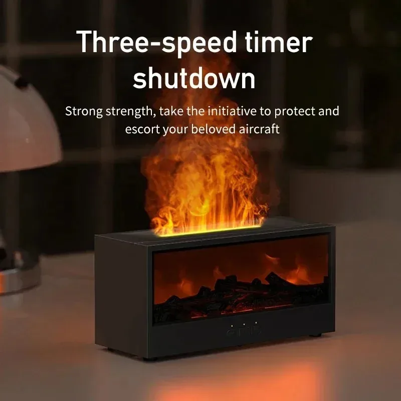Fireplace Flame Mist Humidifier - Image 3