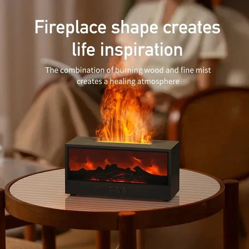 Fireplace Flame Mist Humidifier - Image 4