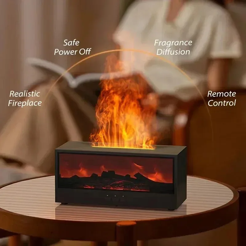 Fireplace Flame Mist Humidifier - Image 5