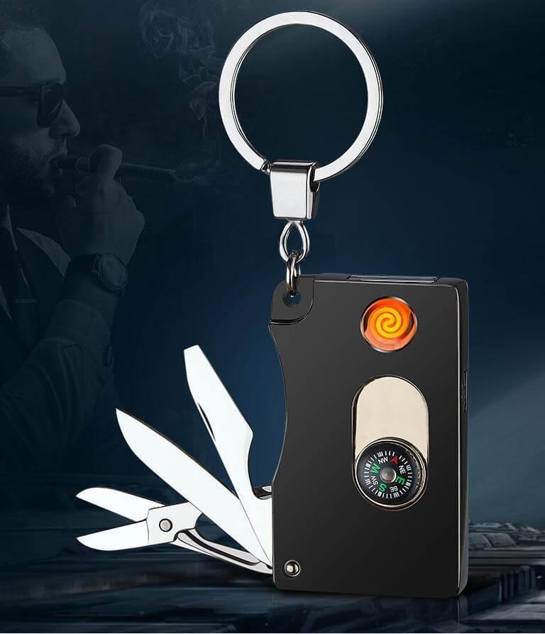 Flameless Windproof Multi-function Lighter - Image 4