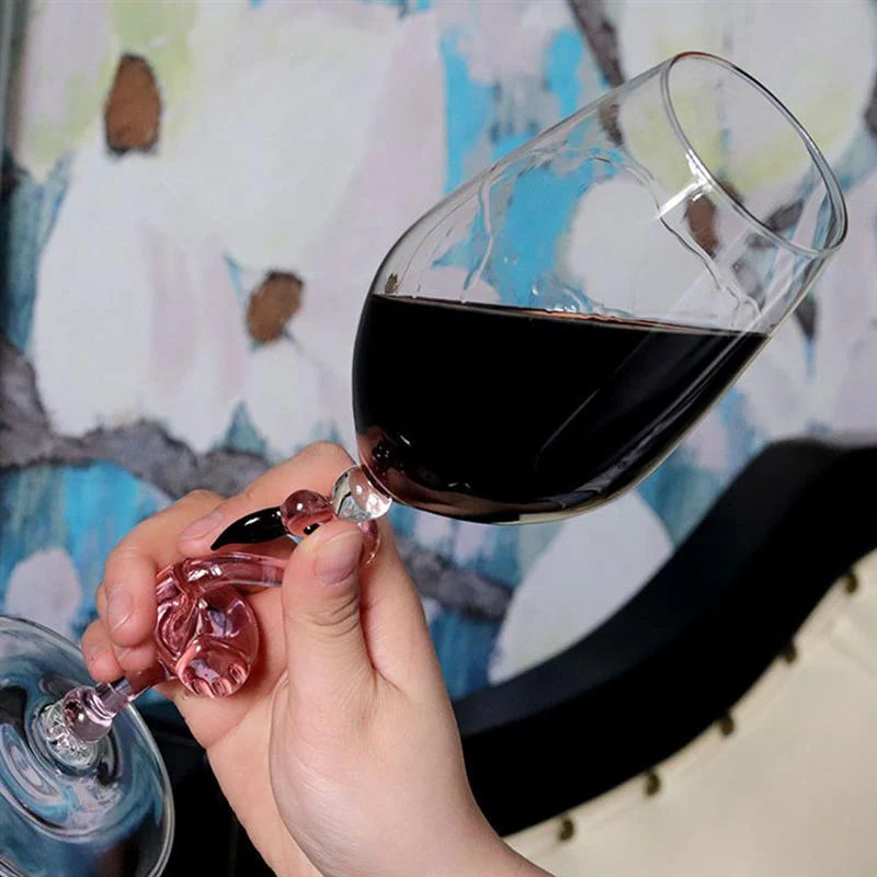 Flamingo Wine Glass - Image 3