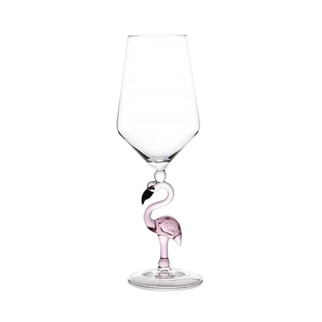 Flamingo Wine Glass - Image 7