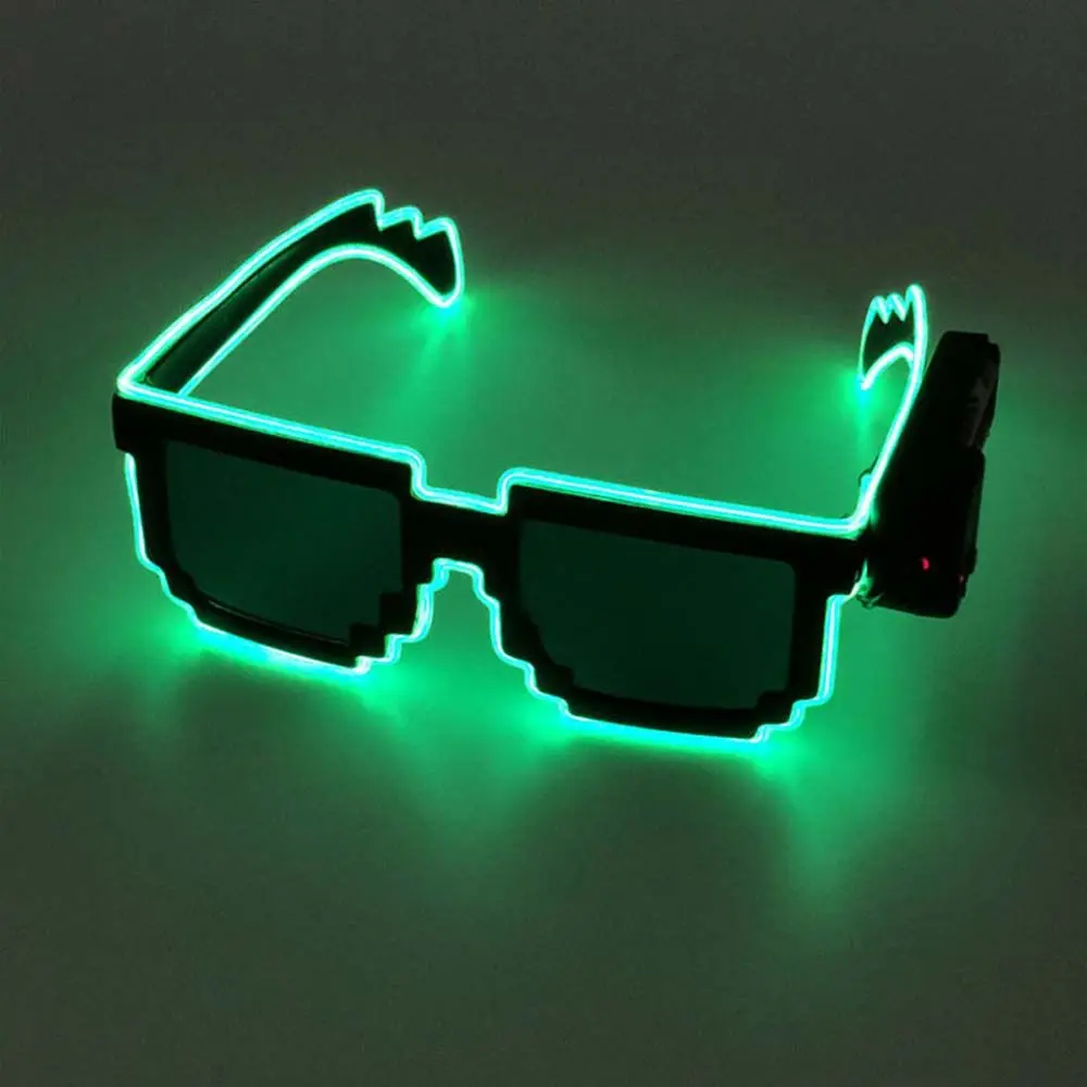 Flashing Luminous 8-Bit Stylish Party Glasses - Image 12