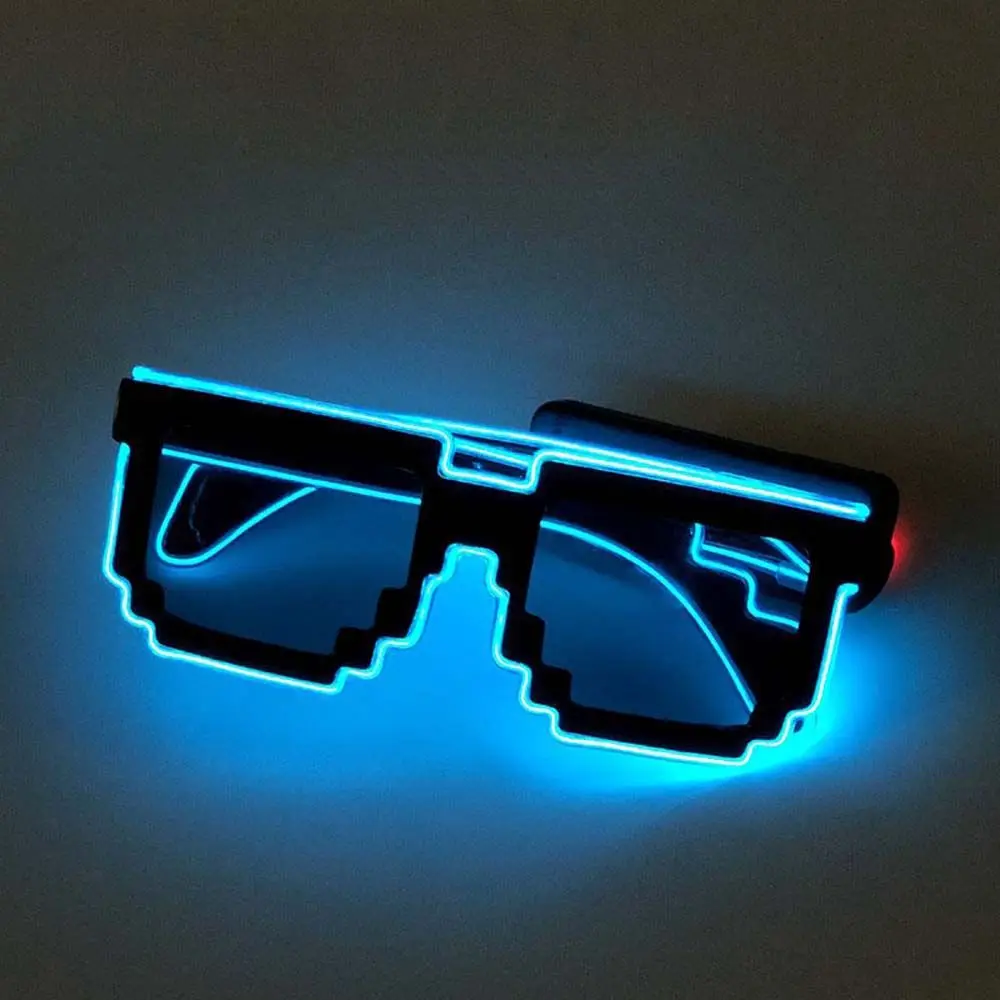 Flashing Luminous 8-Bit Stylish Party Glasses - Image 9