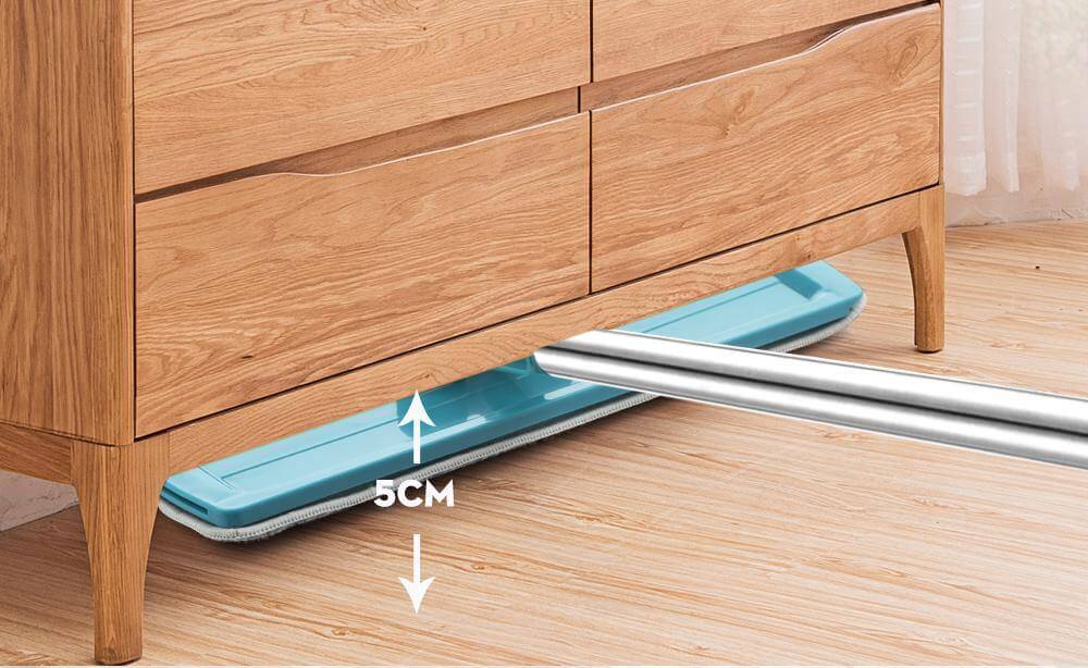 Flat Reusable Microfiber Washable Mop - Image 3