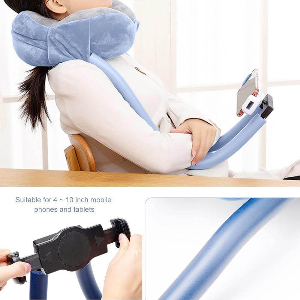 Flexible Phone Holder Neck Pillow - Image 3