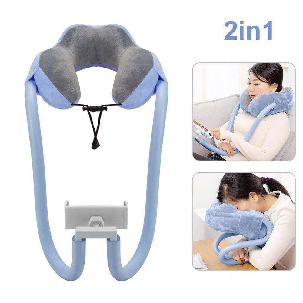 Flexible Phone Holder Neck Pillow - Image 4