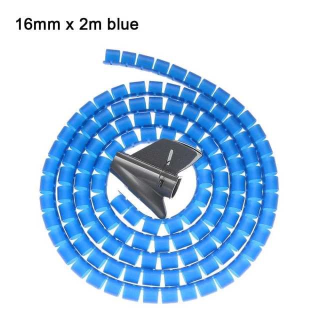 2pcs Flexible Spiral Cable Storage Organizer - Image 20