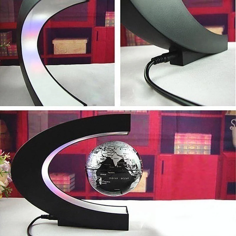 Floating Antigravity Globe LED Lamp - Image 7