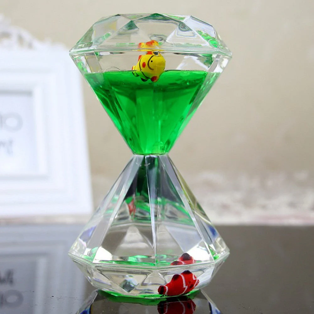 Floating Aqua Gems Liquid Motion Toy - Image 3