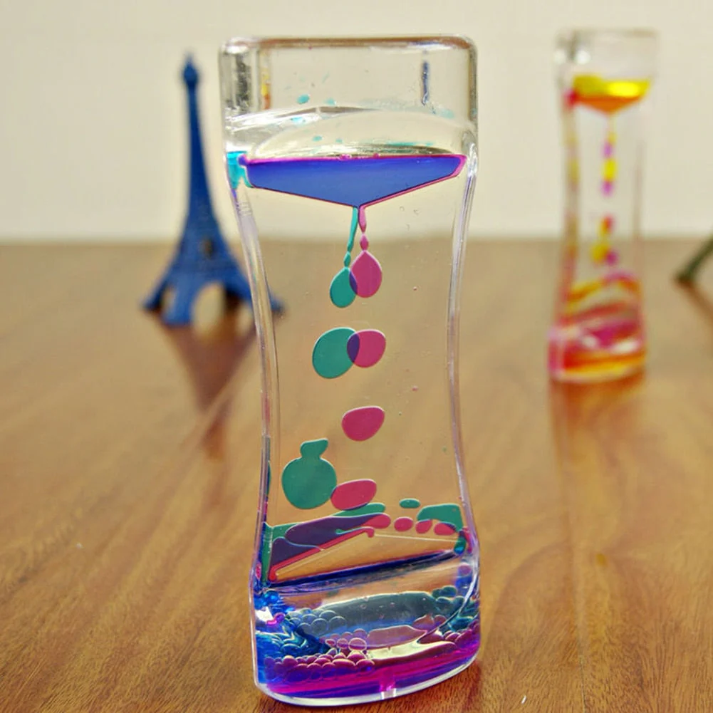 Floating Oil Bubble Hourglass - Image 5