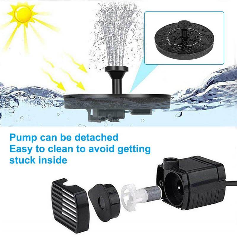 Floating Solar Powered Water Fountain - Image 5
