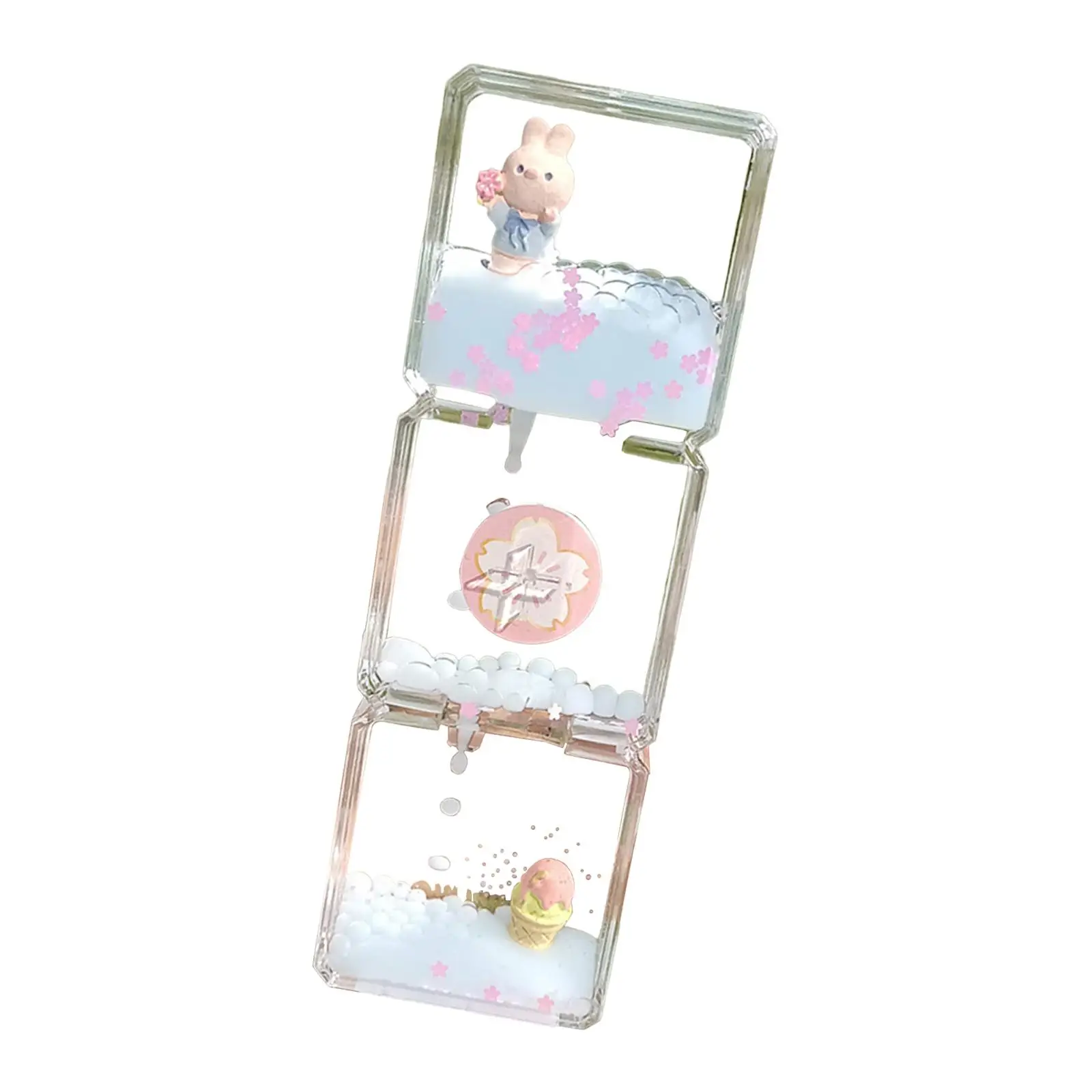 Floral Fantasy Liquid Cartoon Motion Hourglass - Image 10