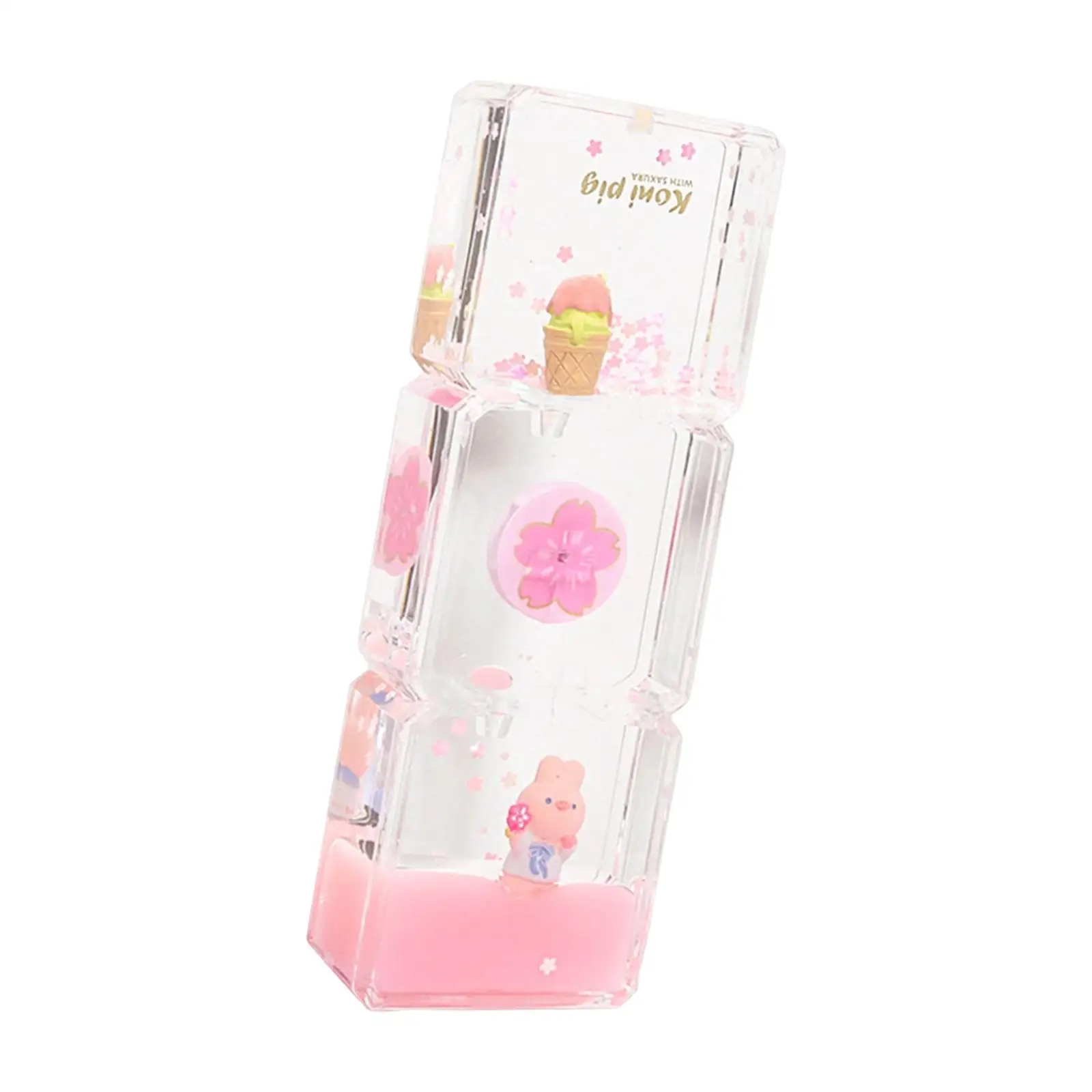 Floral Fantasy Liquid Cartoon Motion Hourglass - Image 11