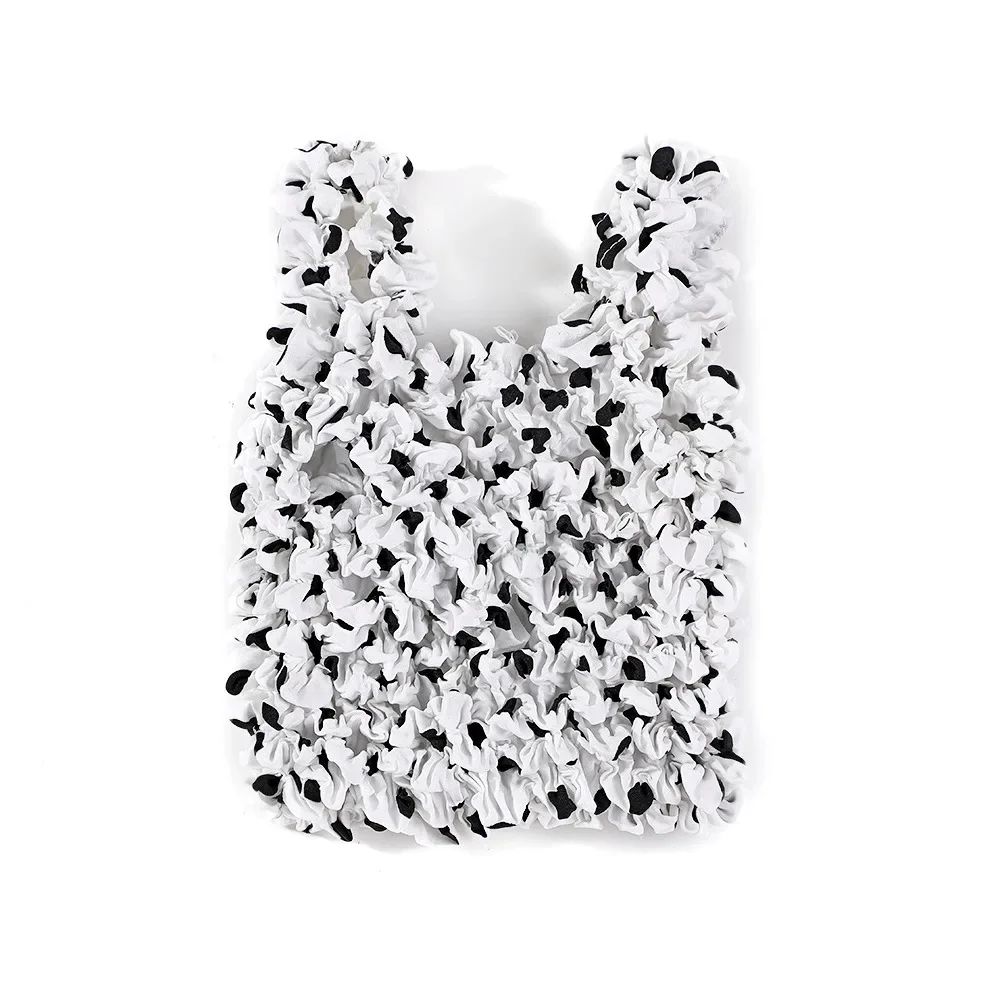 Floral Stretch Shopper Mini Elastic Bag - Image 10