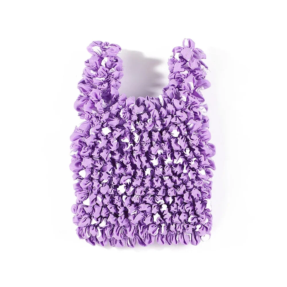 Floral Stretch Shopper Mini Elastic Bag - Image 11