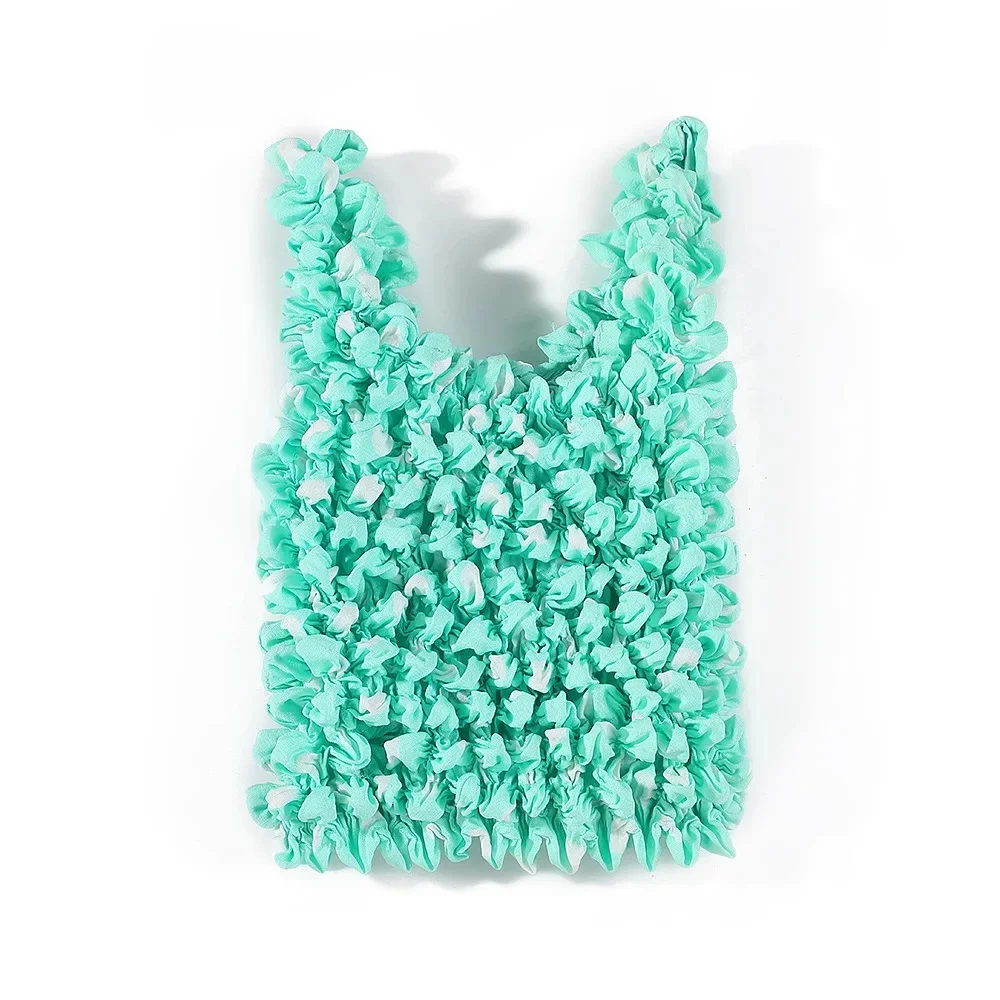 Floral Stretch Shopper Mini Elastic Bag - Image 12