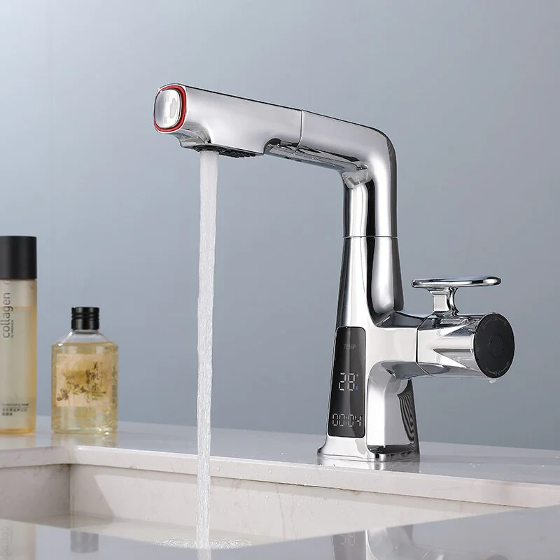 Flow Pro Rotatable Temperature Display Smart Faucet - Image 11