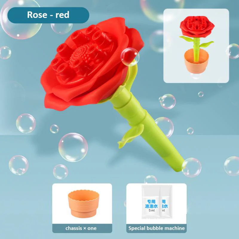 Flower Bubble Maker Toy - Image 13
